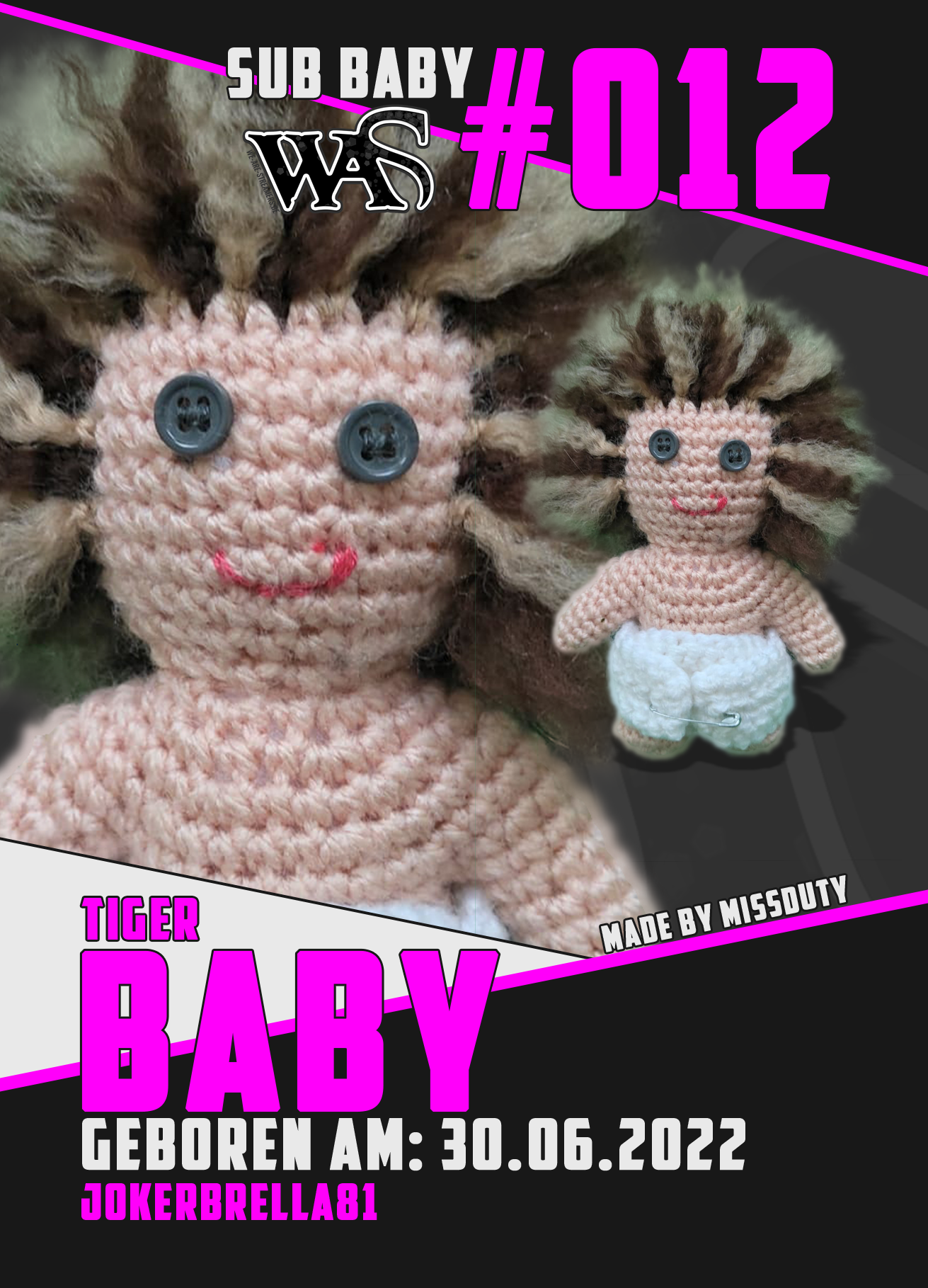 SubBaby 012 - TigerBaby by joker_brella